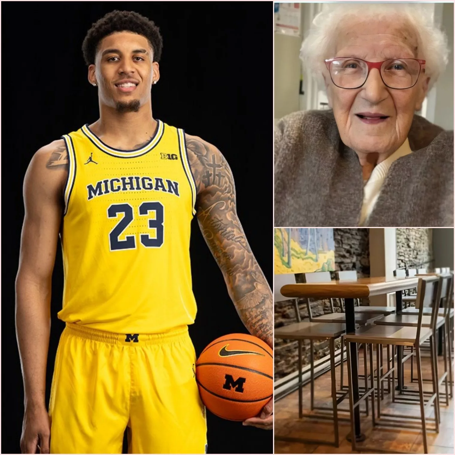 FROM HUNGER TO HOPE: The Heart-Wrenching Reason This Michigan Star Just Bought a Local DinerANN ARBOR, MI — In an era of college sports often defined by NIL deals, luxury cars, and transfer portal drama, 23-year-old Yaxel Lendeborg has just reminded the world that the greatest value of a platform is the ability to give back. The Michigan Wolverines standout has made headlines not for a buzzer-beater at Crisler Center, but for a quiet, life-changing investment in the community that once kept him going. Lendeborg has officially purchased Elena’s Diner, a modest local eatery where he once ate on credit as a struggling young prospect. But instead of turning it into a trendy sports bar or a high-end franchise, Lendeborg has transformed the space into a sanctuary: the diner now serves free, high-quality meals to 120 homeless individuals every single day. The Debt of a Dreamer To understand the magnitude of this gesture, one has to look back just a few short years. Before the Maize and Blue jersey and the Big Ten spotlights, Yaxel Lendeborg was just another kid with a dream and an empty stomach. During the early, grueling stages of his journey—when he was bouncing between gyms and trying to prove he belonged at the elite Division I level—finances were more than just tight; they were non-existent. In those lean years, Yaxel found more than just food at Elena’s Diner; he found a lifeline. The owner, a woman named Elena, saw something in the lanky kid who walked in with more ambition than money. For nearly two years, as Yaxel battled through the uncertainty of his basketball future, Elena allowed him to keep a running tab. She never pressured him for payment, never asked when the money was coming, and never let him walk out hungry. "She fed me when the world didn't know my name," Lendeborg told close associates. "She didn't see a Big Ten star; she just saw a kid who was hungry and trying to make it. You don't forget someone like that." A Quiet Act of Heroism in Ann Arbor Now, as one of the key forces for the Michigan Wolverines, Lendeborg’s financial situation has changed drastically through his success and NIL opportunities. But while most players his age are looking for the next big endorsement, Yaxel was looking for Elena. Upon hearing that the diner was struggling due to rising costs and was on the verge of permanent closure, Lendeborg didn't hesitate. He used his resources to quietly buy the establishment, saving it from becoming another vacant lot in the city. However, the purchase was only the beginning. In a move that has moved the Ann Arbor community to tears, Yaxel asked Elena to return to the kitchen she loved. This time, however, there would be no tabs and no bills. Under Yaxel’s ownership, the diner has been rebranded as a community kitchen with a simple, powerful mission: to ensure that no one in the city has to experience the hunger he once felt. The Daily 120: Feeding the Soul Every morning, the smell of fresh coffee and home-cooked meals wafts from the diner. Instead of a "running tab," there is a standing invitation. Each day, exactly 120 hot, nutritious meals are prepared for the city’s homeless population and those struggling with food insecurity. Elena, now back behind the stove but with her financial worries erased by her former "customer," describes the experience as a miracle. "I just gave him a few sandwiches and some soup because it was the right thing to do," Elena said, wiping her eyes. "I never expected him to come back. To see a Michigan man use his success to feed others... it’s better than any championship he could ever win." Redefining the "Michigan Man" At just 23, Lendeborg is proving that you don’t need to wait for a 10-year NBA career or a retirement ceremony to be a philanthropist. In the hyper-competitive world of Big Ten basketball, it is easy to get lost in the "me-first" mentality. Lendeborg has flipped that script entirely, embodying the true spirit of service that Michigan fans pride themselves on. This isn't a PR stunt or a tax write-off; it is a profound act of gratitude. By honoring the woman who supported him when his future was uncertain, Yaxel has created a legacy that will far outlast his playing days at Michigan. The Verdict from the Streets For the 120 people who walk through those doors every day, Yaxel Lendeborg isn't just a basketball player—he is a guardian. For the community, he is a reminder that the "Maize and Blue" isn't just about toughness on the court; it’s about the strength of character off it. In the heart of Ann Arbor, a small diner is proving that sometimes, the best way to move forward is to remember exactly who helped you when you were standing still. Yaxel Lendeborg paid his tab—and in doing so, he’s making sure no one else has to worry about theirs.