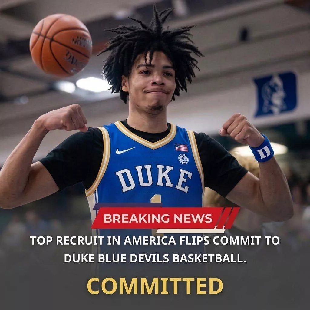 THE ULTIMATE NEWS: Top Recruit In America Flips Commit To Duke Blue Devils basketball.