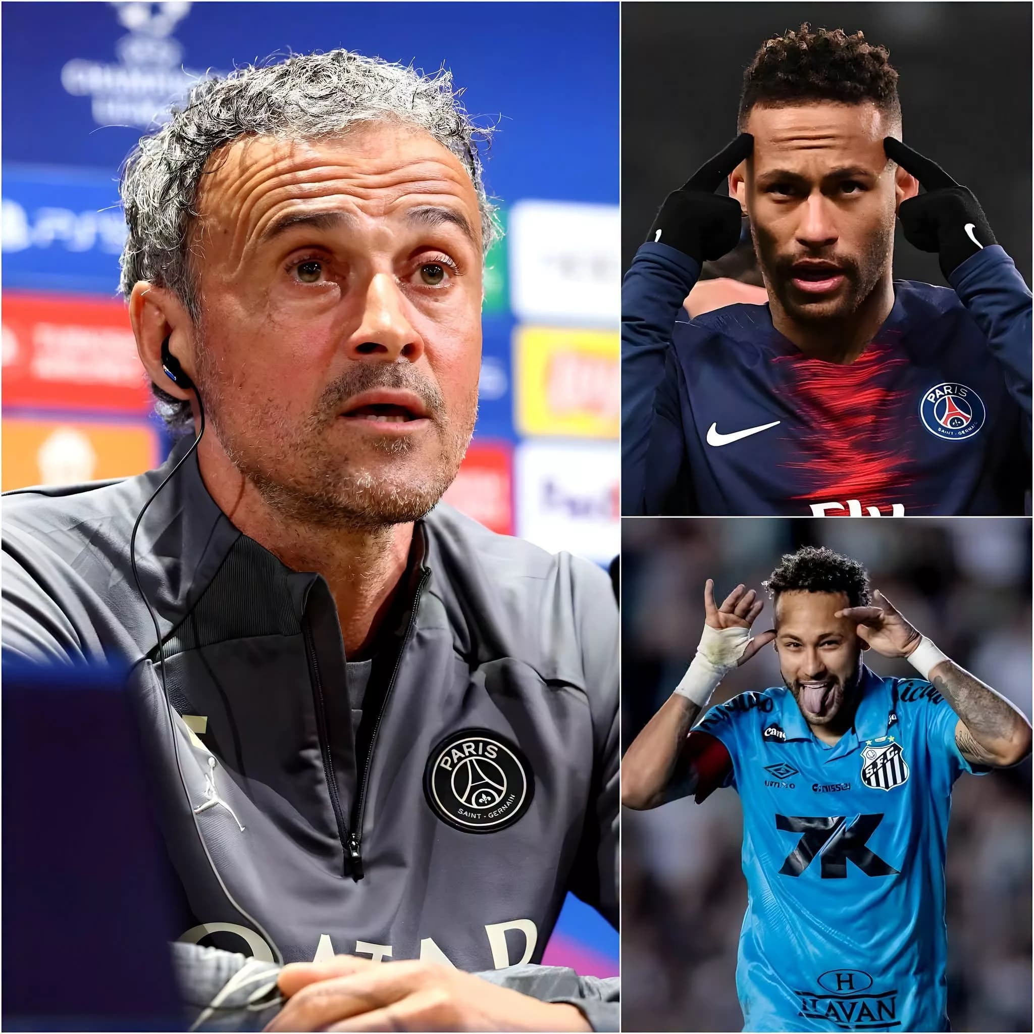 🚨💥 « SI CELA NE DÉPENDAIT QUE DE MON CŒUR, IL SERAIT DÉJÀ DE RETOUR… MAIS LA RÉALITÉ EST TOUTE AUTRE. » — Luis Enrique a finalement brisé le silence concernant les rumeurs d’un possible retour de Neymar au Paris Saint-Germain
