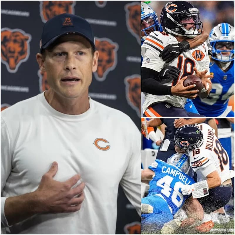 Ben Johnson Draws a Hard Line: Bears Head Coach Signals Major Roster Overhaul After Lions Loss