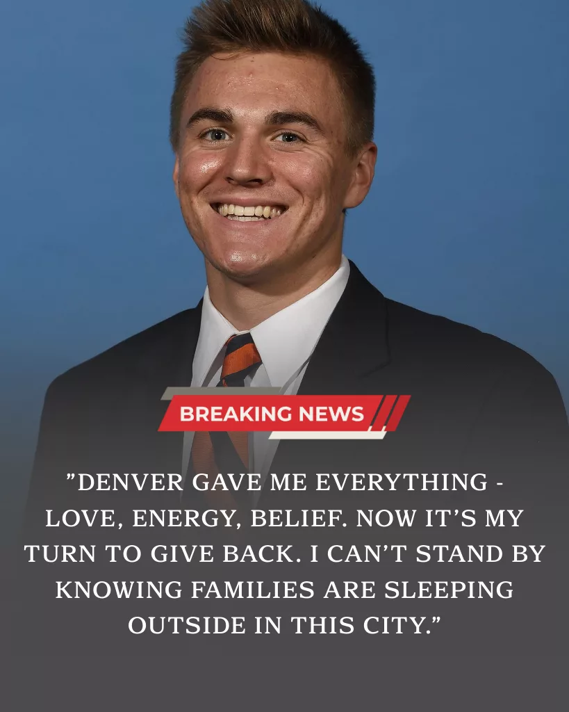 Broncos QB Bo Nix Pledges $5 Million to Combat Homelessness in Denver: "It’s My Time to Give Back"