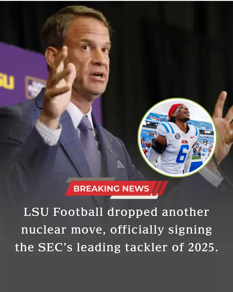 Midnight Shocker: LSU Lands TJ Dottery as Lane Kiffin Sends a Message to College Football