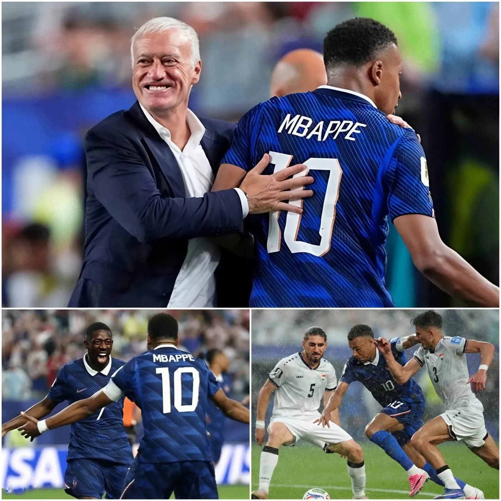 DERNIÈRE MINUTE : Après la victoire convaincante 3-0 de l’équipe de France contre l’Irak, Didier Deschamps a livré un message fort en conférence d’après-match, rappelant que ce succès ne se résume pas seulement au score.