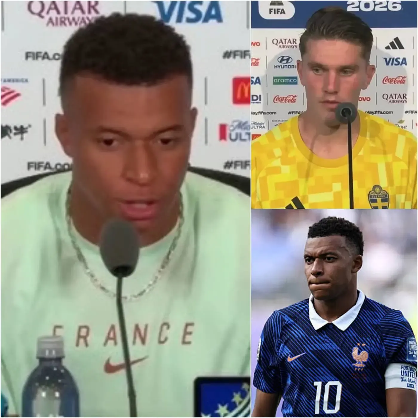 « LA FRANCE N’A GAGNÉ QUE PAR CHANCE, PAS PARCE QU’ELLE ÉTAIT PLUS FORTE ! » La star suédoise Viktor Gyökeres a lancé une pique à l’équipe de France après la défaite 3-0 de la Suède.