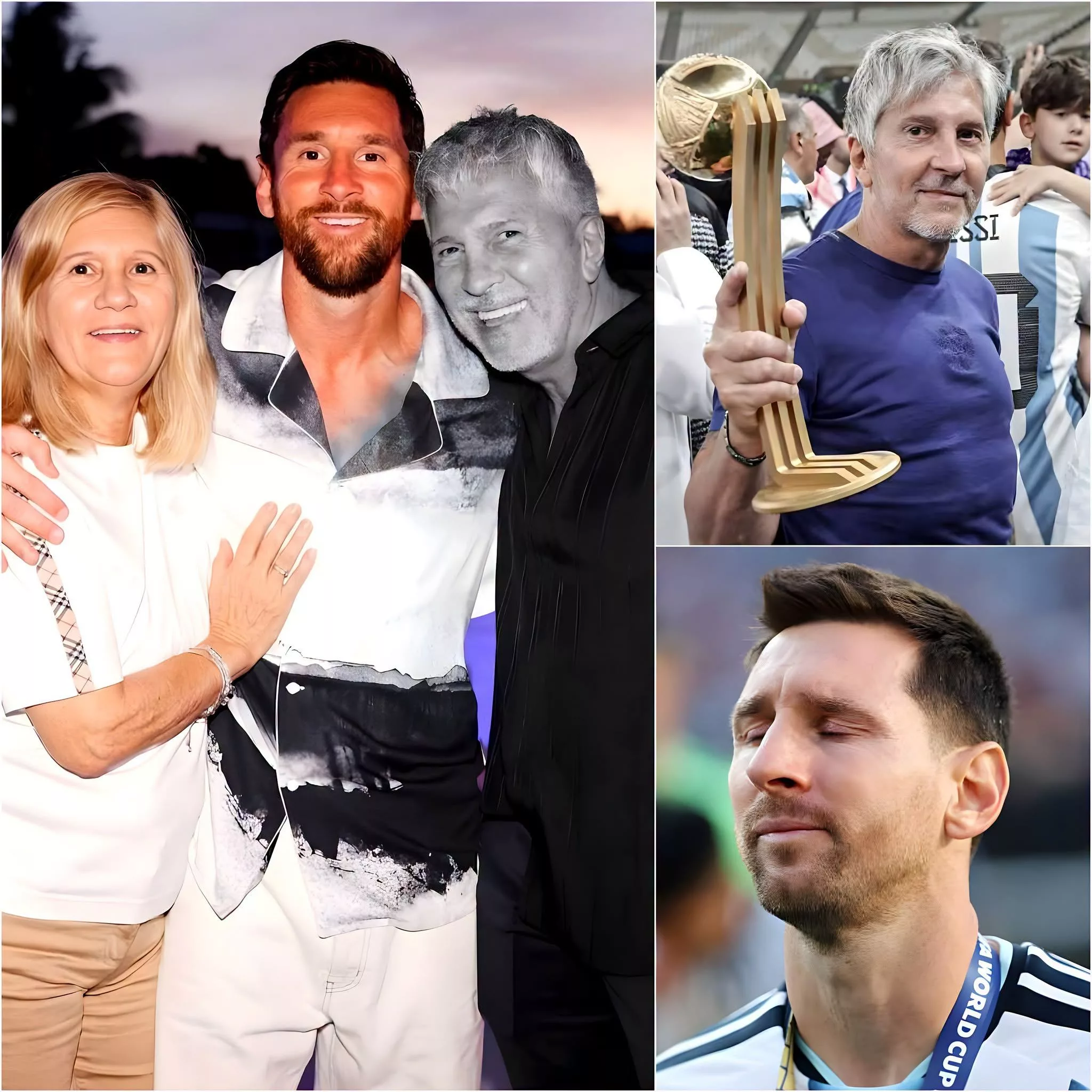 💔🕊️ IL Y A 30 MINUTES : TRISTE NOUVELLE DANS LE MONDE DU FOOTBALL – JORGE MESSI, LE PÈRE DE LIONEL MESSI, EST DÉCÉDÉ À L’ÂGE DE 68 ANS.