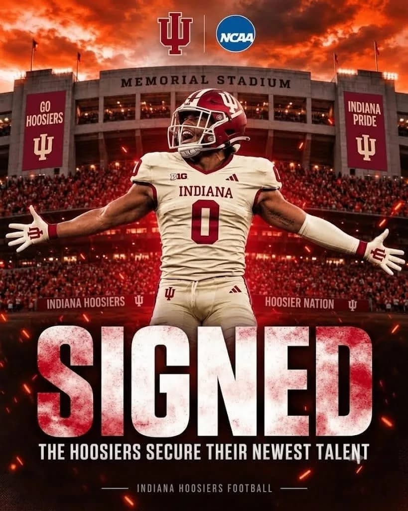WELCOME BACK: THE 5-STAR STAR RETURNS TO THE INDIANA HOOSIERS β AND THE ENTIRE COLLEGE FOOTBALL WORLD IS ALREADY SHAKING! π₯ππ±