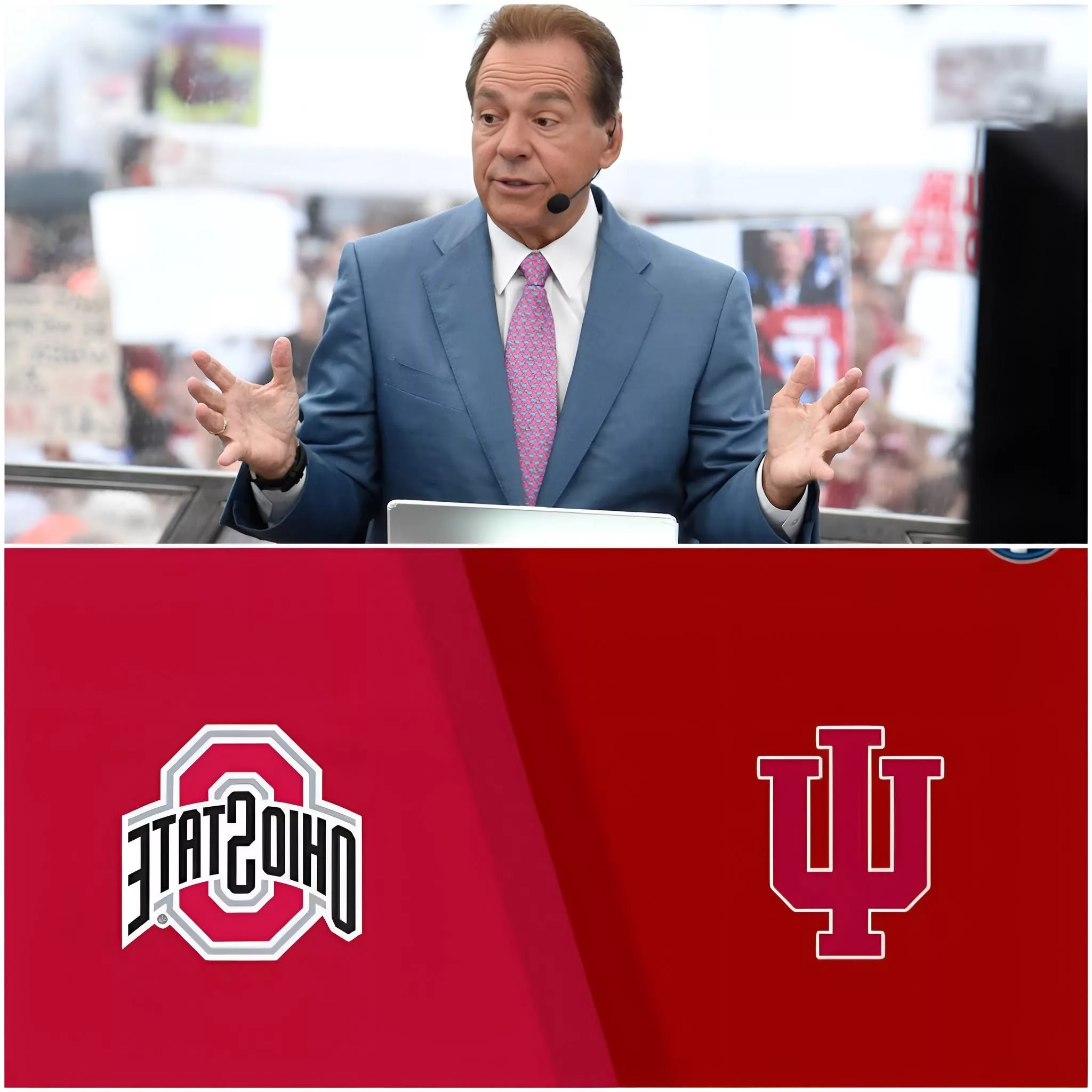 Nick Saban offered a bold analysis and score prediction ahead of the Indiana Hoosiers vs. Ohio State game…